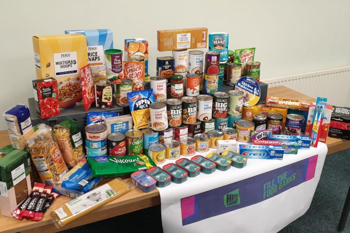 Foodstuffs donation