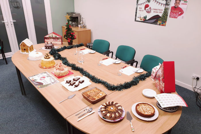 christmas table