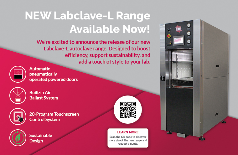 LTE's Labclave-L Laboratory Autoclaves