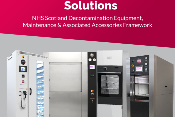 LTE awarded a place on the NHS Scotland Decontamination Equipment framework